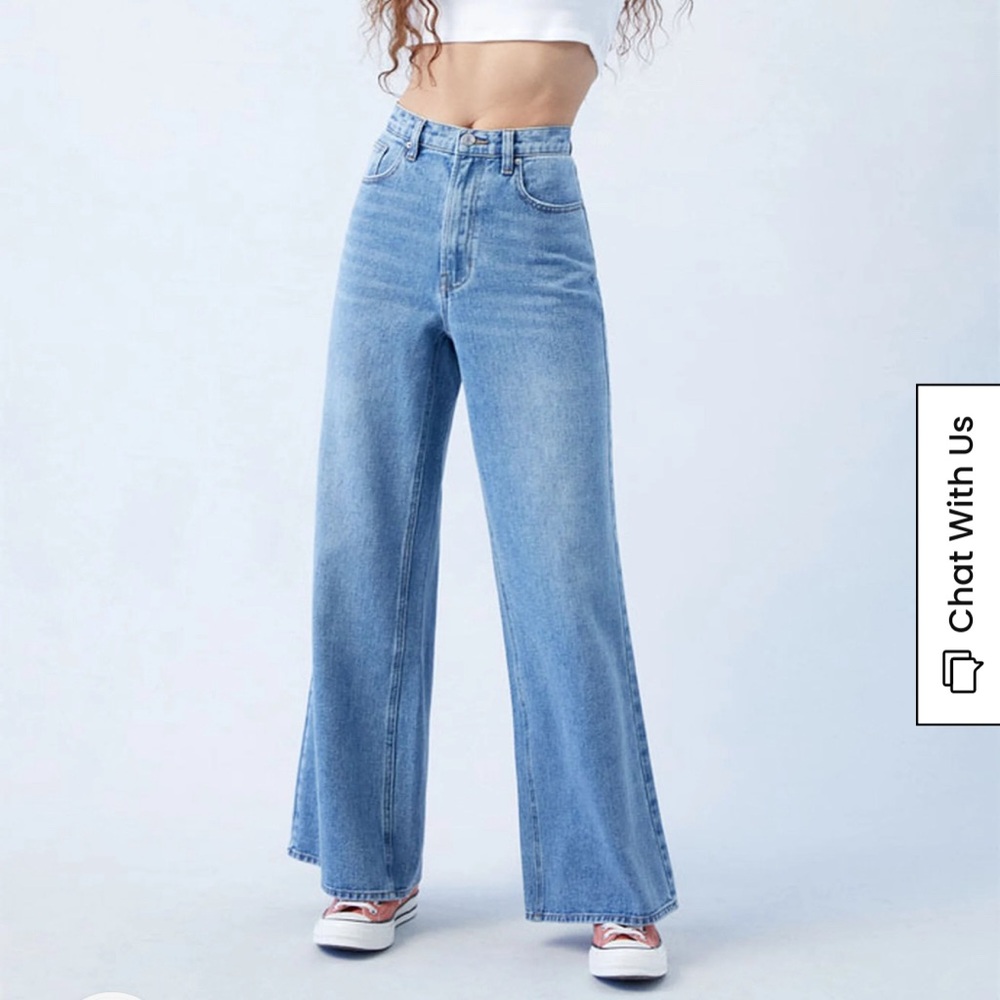 Pacsun Wide Leg High Waist Jeans